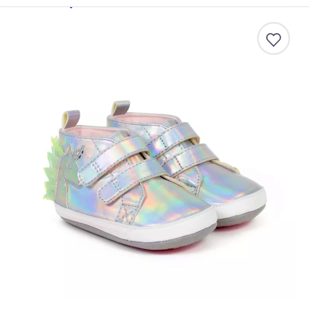 Ro + Me by Robeez unicorn ruffle sneakers 🦄 infant girls 12-18 month shoes